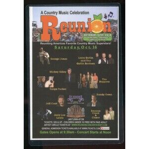 2010 Alabama George Jones Tanya Tucker Jerry Lee Lewis Concert Ticket Orlando FL